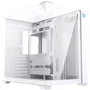 Hiditec SKY Caja Gaming Semitorre Blanca con Cristal Templado